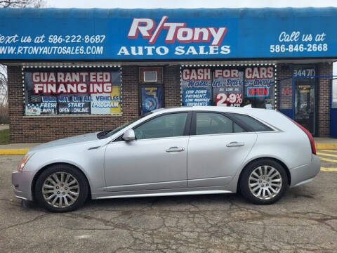2010 Cadillac CTS for sale at R Tony Auto Sales in Clinton Township MI