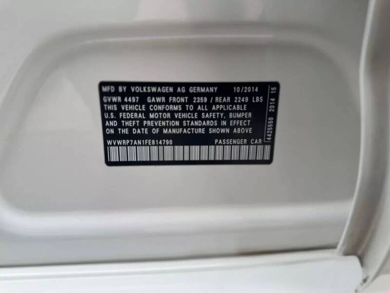 2015 Volkswagen CC 2.0T Executive