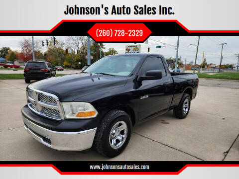 2010 Dodge Ram 1500 for sale at Johnson's Auto Sales Inc. in Decatur IN