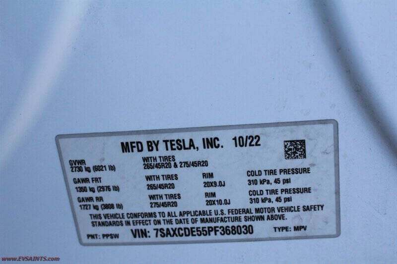 2023 Tesla Model X Standard Range