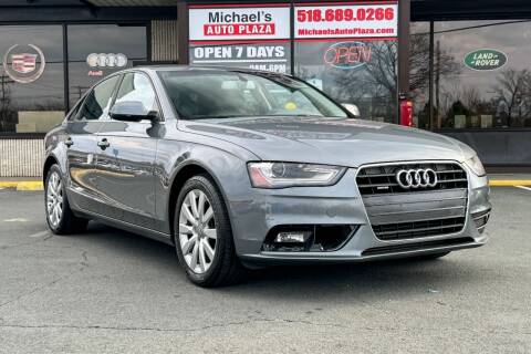2013 Audi A4 for sale at Michael's Auto Plaza Latham in Latham NY