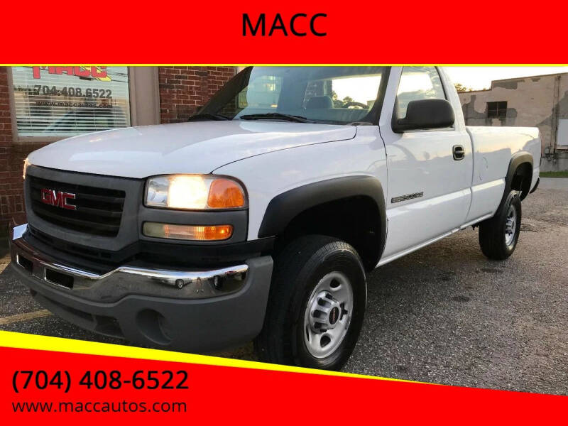 2006 GMC Sierra 2500HD for sale at MACC in Gastonia NC