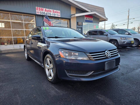 2012 Volkswagen Passat SE PZEV