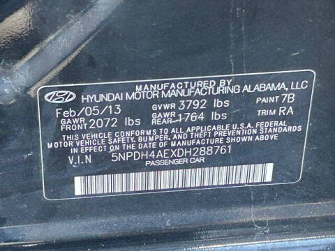 2013 Hyundai Elantra Limited