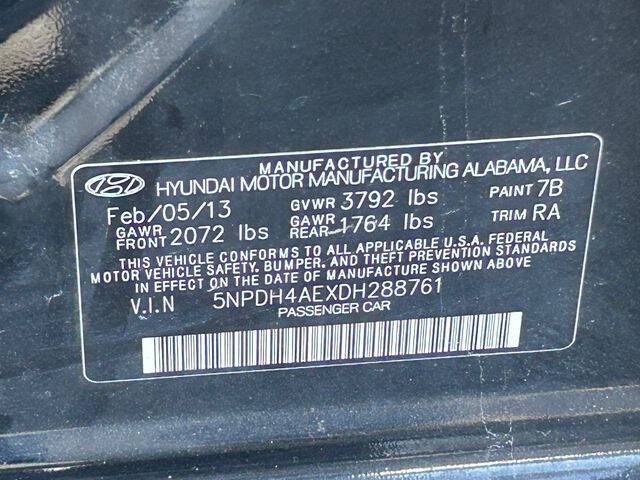 2013 Hyundai Elantra Limited