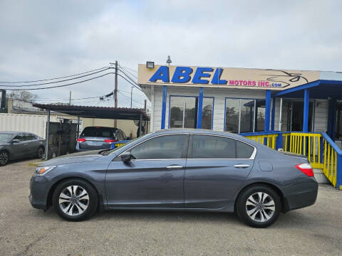 2013 Honda Accord for sale at Abel Motors, Inc. in Conroe TX