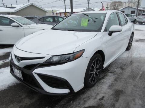 2021 Toyota Camry for sale at Dam Auto Sales in Sioux City IA