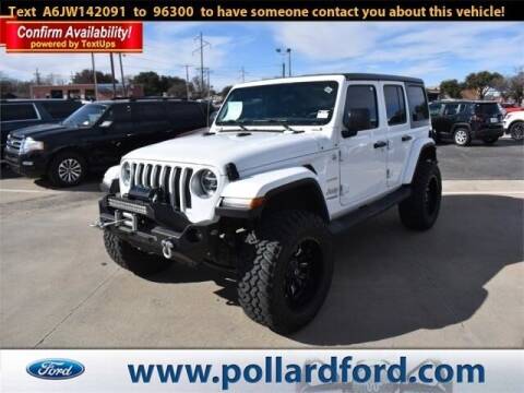 2018 Jeep Wrangler Unlimited for sale at South Plains Autoplex by RANDY BUCHANAN in Lubbock TX