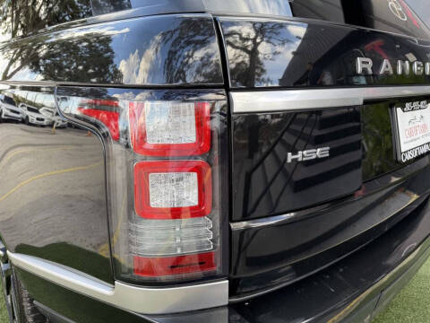 2017 Land Rover Range Rover HSE