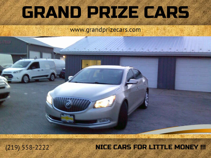 2014 Buick LaCrosse for sale at Grand Prize Cars in Cedar Lake IN