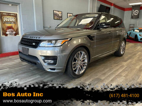 2017 Land Rover Range Rover Sport for sale at Bos Auto Inc in Quincy MA