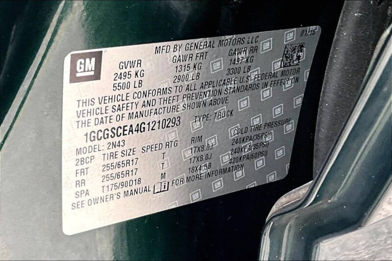 2016 Chevrolet Colorado LT