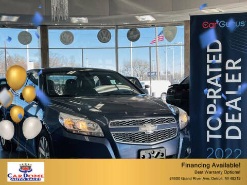 2013 Chevrolet Malibu for sale at CarDome in Detroit MI