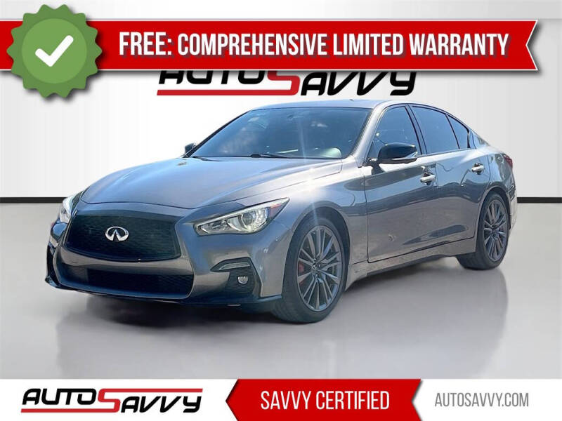 2022 Infiniti Q50 Red Sport 400