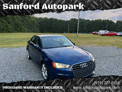 2015 Audi A3 for sale at Sanford Autopark in Sanford NC