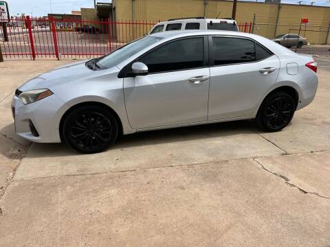 2014 Toyota Corolla for sale at FIRST CHOICE MOTORS in Lubbock TX
