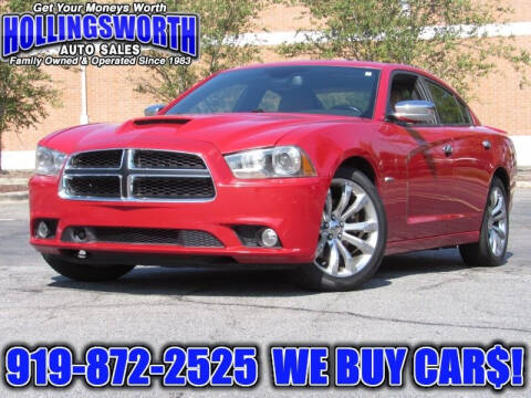 2012 Dodge Charger for sale at Hollingsworth Auto Sales in Raleigh NC