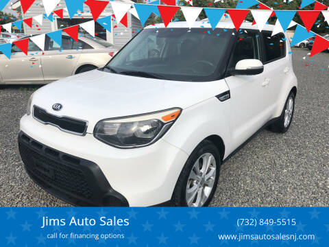2014 Kia Soul for sale at Jims Auto Sales in Lakehurst NJ