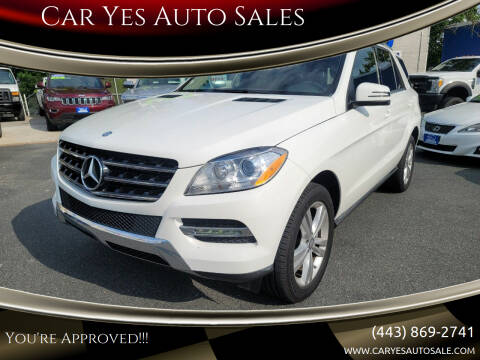 2015 Mercedes-Benz M-Class for sale at Car Yes Auto Sales in Baltimore MD
