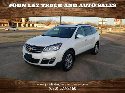 2016 Chevrolet Traverse for sale at John Lay Truck and Auto Sales in Independence KS