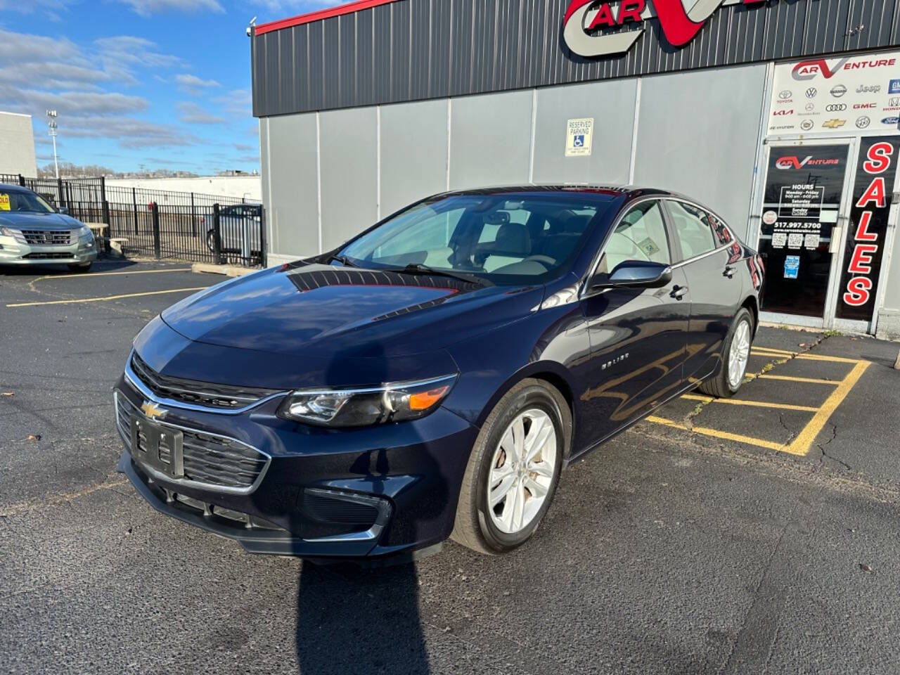 2018 Chevrolet Malibu for sale at Carventure in Lansing, MI