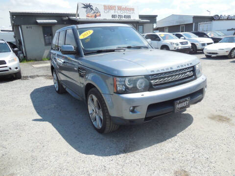 2012 Land Rover Range Rover Sport for sale at DMC Motors of Florida in Orlando FL