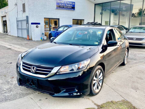 2015 Honda Accord for sale at Best Choice Auto Sales in Virginia Beach VA