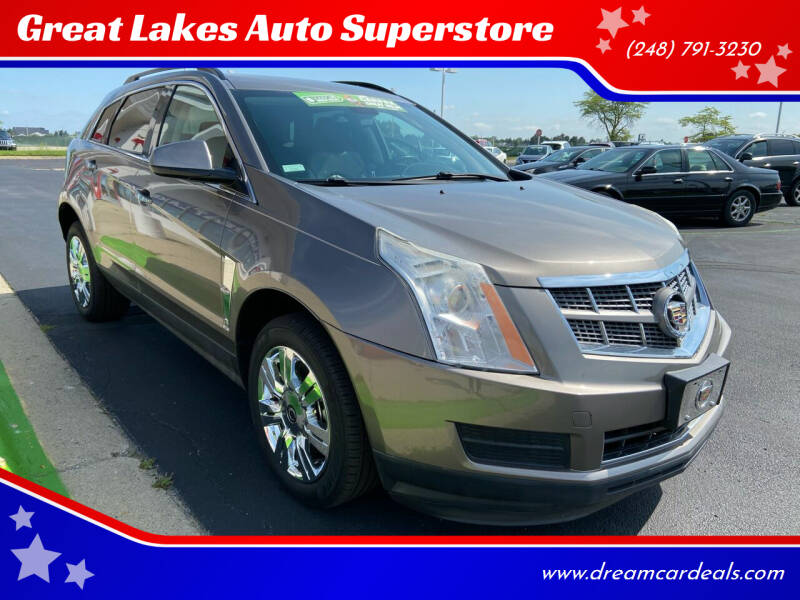 2012 Cadillac SRX for sale at Great Lakes Auto Superstore in Waterford Township MI