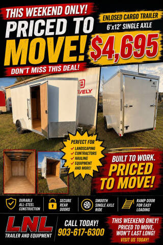 2025 Stallion 6x12 Single Axle