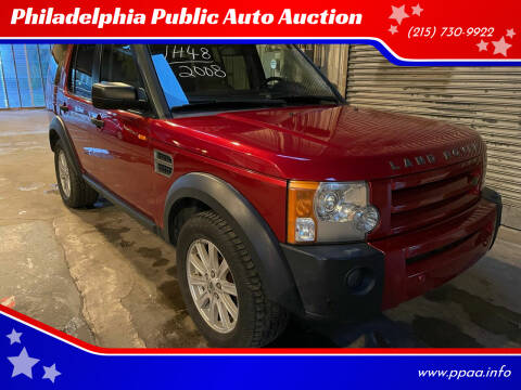 2008 Land Rover LR3 for sale at Philadelphia Public Auto Auction in Philadelphia PA