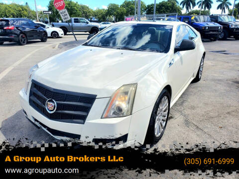 2013 Cadillac CTS for sale at A Group Auto Brokers LLc in Opa-Locka FL