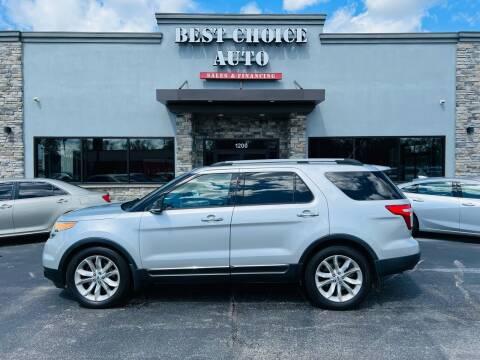 2013 Ford Explorer for sale at Best Choice Auto in Evansville IN