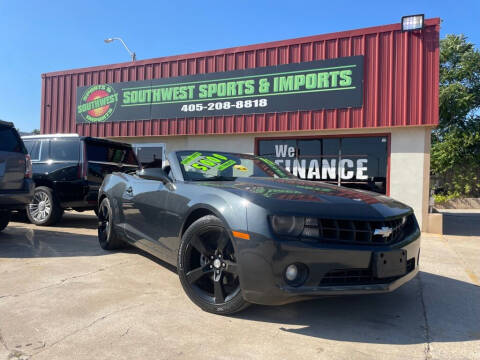 2012 Chevrolet Camaro for sale at Southwest Car Sales in Oklahoma City OK