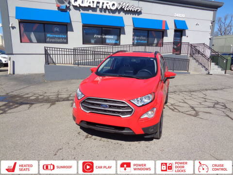 2020 Ford EcoSport for sale at Quattro Motors 2 - 1 in Redford MI