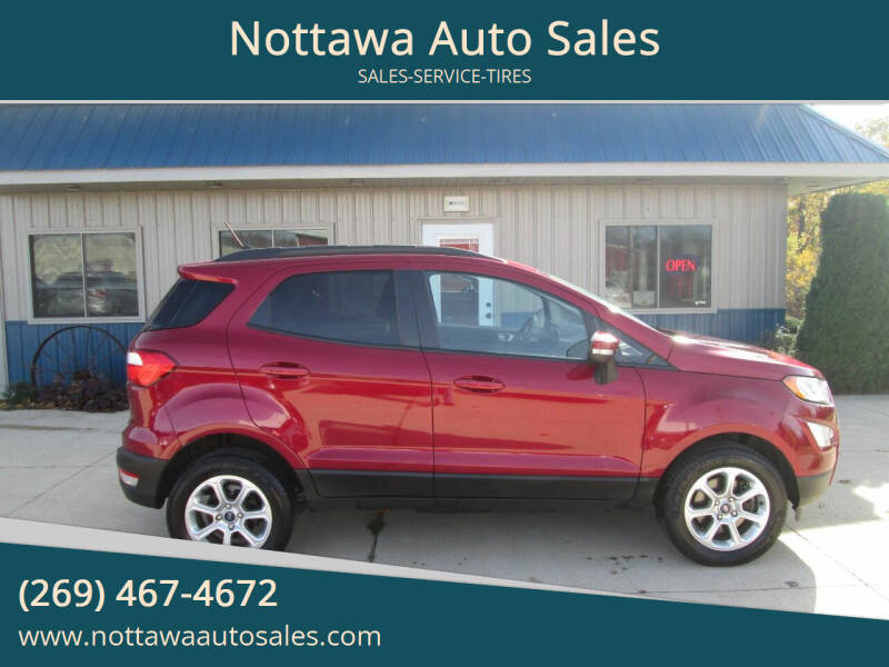 2019 Ford EcoSport for sale at Nottawa Auto Sales in Nottawa MI