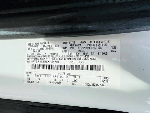 2020 Ford Transit 250