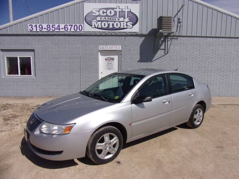 2007 Saturn Ion for sale at SCOTT FAMILY MOTORS in Springville IA
