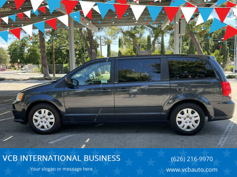 2014 Dodge Grand Caravan for sale at VCB INTERNATIONAL BUSINESS in Van Nuys CA