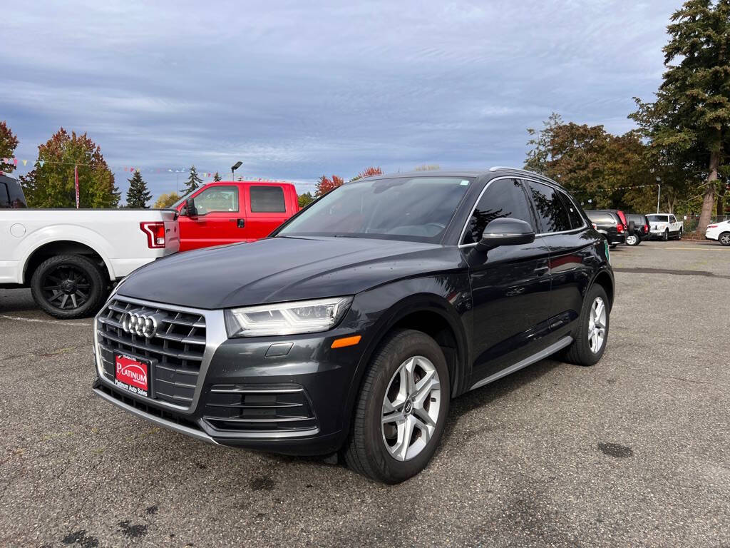 2018 Audi Q5 for sale at PLATINUM AUTO SALES INC in Lacey, WA