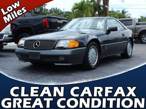 1991 Mercedes-Benz 500-Class for sale at Palm Beach Auto Wholesale in Lake Park FL
