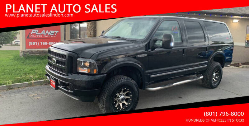 2004 Ford Excursion for sale at PLANET AUTO SALES in Lindon UT