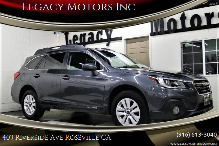 2018 Subaru Outback for sale at Legacy Motors Inc in Roseville CA