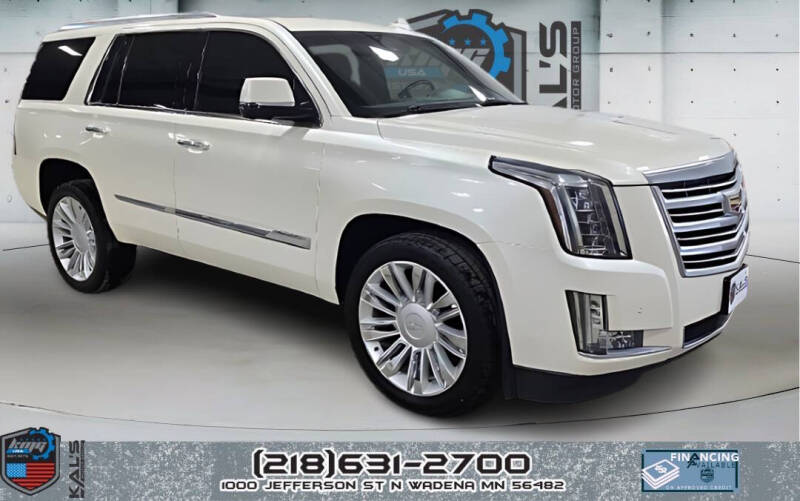 2015 Cadillac Escalade for sale at Kal's Motor Group Wadena in Wadena MN