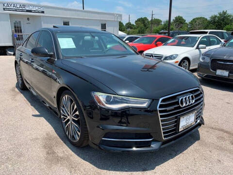 2016 Audi A6 for sale at KAYALAR MOTORS in Houston TX