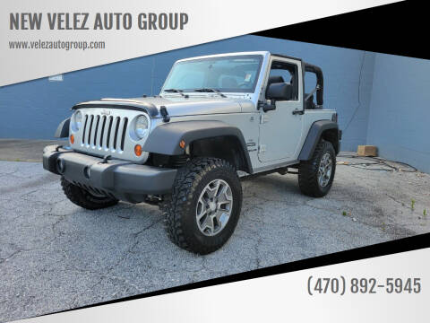 2012 Jeep Wrangler for sale at NEW VELEZ AUTO GROUP in Gainesville GA