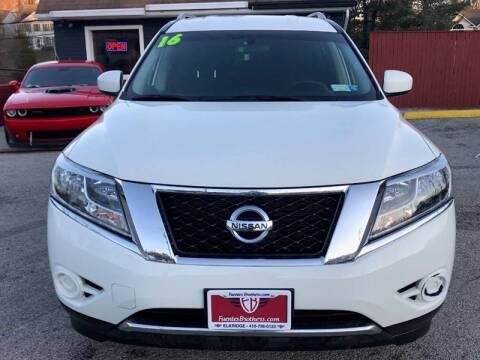 2016 Nissan Pathfinder for sale at Fuentes Brothers Auto Sales in Jessup MD