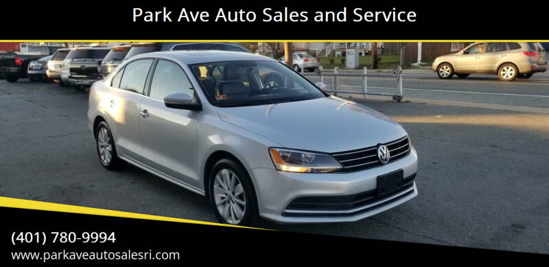 2015 Volkswagen Jetta for sale at Park Ave Auto Sales and Service in Cranston RI