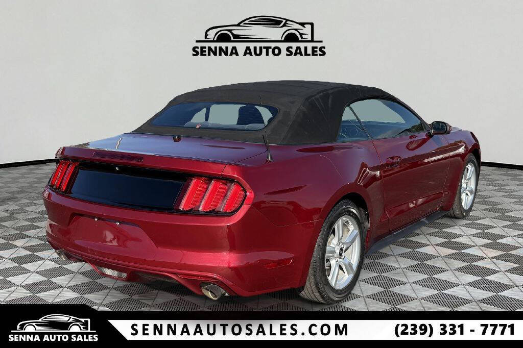 2015 Ford Mustang for sale at SENNA AUTO SALES in Naples, FL