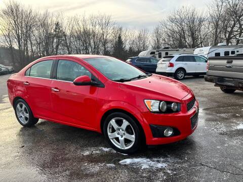 2015 Chevrolet Sonic for sale at Deals on Wheels Auto Sales in Ludington MI