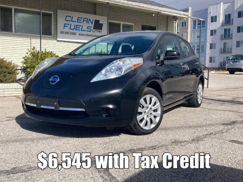 2015 Nissan LEAF for sale at Clean Fuels Utah SLC in Salt Lake City UT